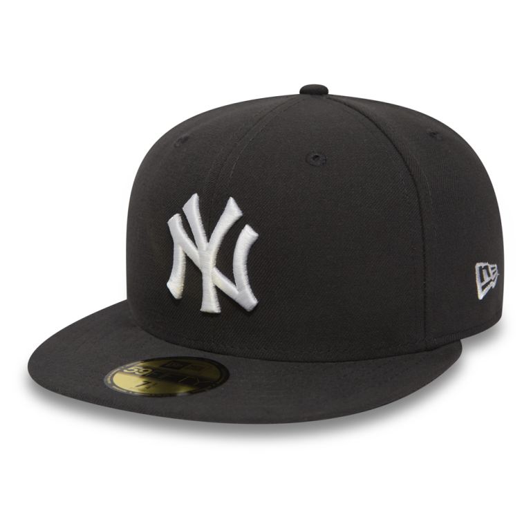 Gorras New Era Mlb Grises - New York Yankees Essential 59FIFTY 46051RVZT